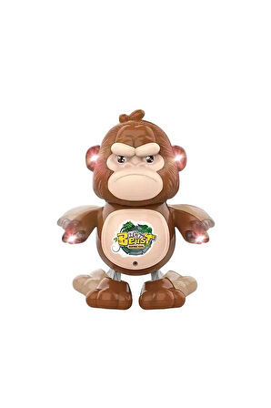 Dans Eden Işıklı Müzikli Goril Oyuncak