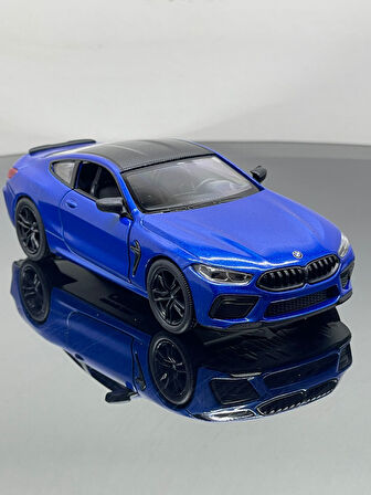 1.36 Ölçek Bmw M8 Metal Çek Bırak Model Oyuncak Araba