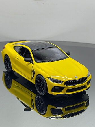 1.36 Ölçek Bmw M8 Metal Çek Bırak Model Oyuncak Araba