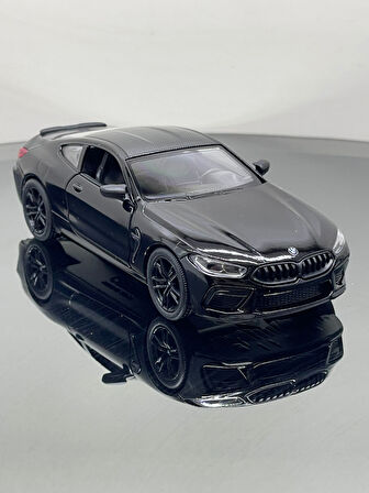 1.36 Ölçek Bmw M8 Metal Çek Bırak Model Oyuncak Araba