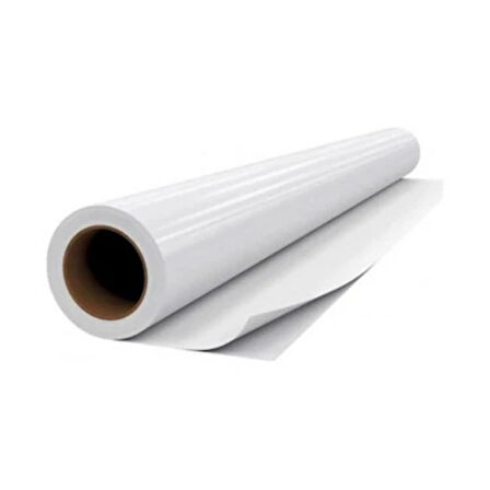 Parlak Beyaz Mobilya Ve Dolap Kaplama Folyosu 152 Cm x 5 Metre  (Lake , Arkası Gri)
