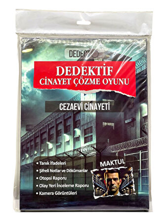 Zeka Geliştirici Katil Bulma Oyunları (Tek Adet Fiyatıdır)