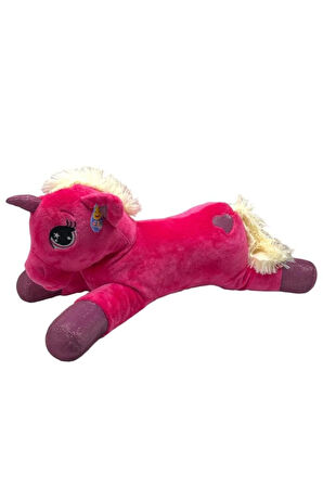 Peluş Unicorn %100 Yerli 70 Cm
