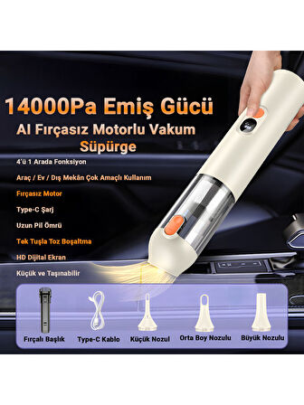 HİLDA Kablosuz Şarjlı El Süpürgesi