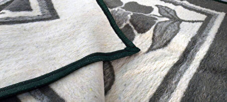 Algelsineve Harmoni Çift Kişilik Peluş  Uşak Battaniyesi, 2,75kg