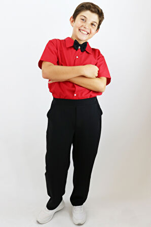 Erkek Çocuk Santino Papyonlu Alt Üst Takım 23 Nisan 29 Ekim 10 Kasım 19 Mayıs Gösteri Kıyafeti