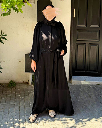 Dubai İpeği Tesettür Ferace