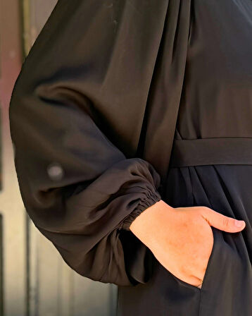 Dubai İpeği Tesettür Ferace