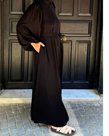 Dubai İpeği Tesettür Ferace