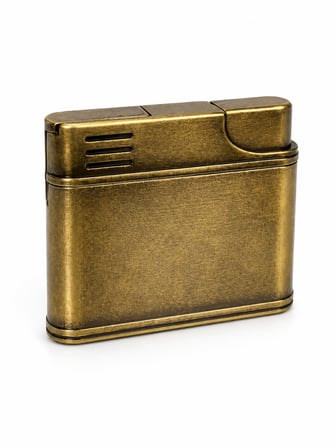 Vintage Metal Gazlı Çakmak Eskitme Tasarım Yeniden Doldurulabilir Hediyelik Model