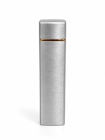Premium Metal Gazlı Çakmak Kare Tasarımlı Şık Hediyelik Çakmak