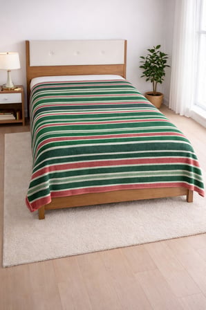 Bella Home Tek Kişilik Desenli Battaniye | 150x200 cm | Yumuşak Dokulu, Dayanıklı ve Kullanışlı