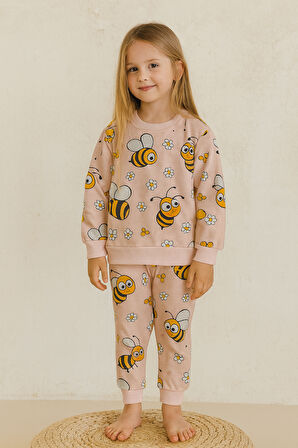 Arı Maya Çocuk Pijama Takım - 3/10 Yaş - 31501