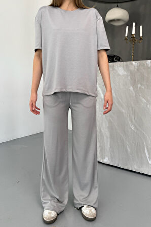 Balenbi Kadın Modal Kumaş Kısa Kollu Eşofman Takımı 1098