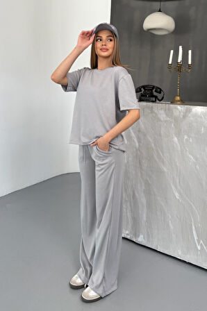 Balenbi Kadın Modal Kumaş Kısa Kollu Eşofman Takımı 1098