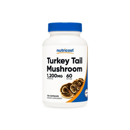 Turkey Tail Mushroom 1,200 mg 60 Servings
