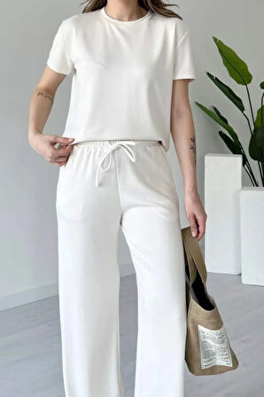 Balenbi Kadın Modal Kumaş Kısa Kollu Eşofman Takımı 1098