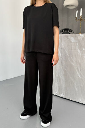 Balenbi Kadın Modal Kumaş Kısa Kollu Eşofman Takımı 1098