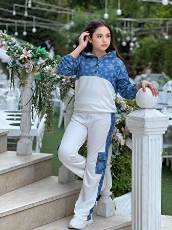 Denim Star Style Kız Çocuk 2'li Takım - 3/12 Yaş - 31518