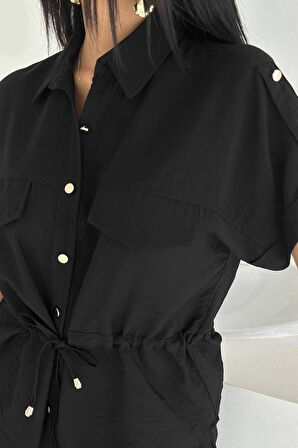 Kadın Bağcıklı Dokuma Tensel Takım – Ferah & Şehirli Stil