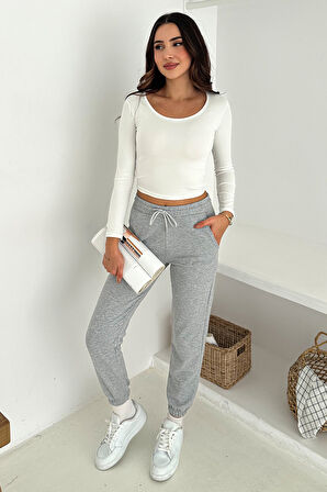 Kadın Bağcıklı Jogger Pantolon & Eşofman Altı – Sportif & Enerjik Stil