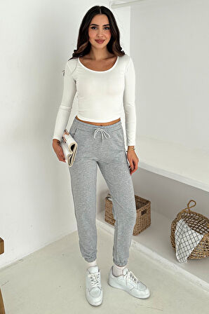 Kadın Bağcıklı Jogger Pantolon & Eşofman Altı – Sportif & Enerjik Stil