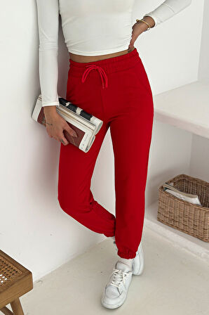 Kadın Bağcıklı Jogger Pantolon & Eşofman Altı – Sportif & Enerjik Stil