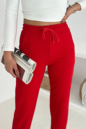 Kadın Bağcıklı Jogger Pantolon & Eşofman Altı – Sportif & Enerjik Stil