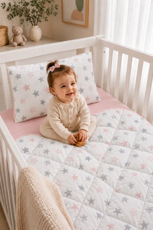 Bella Home Ranforce Bebek Uyku Seti | Yumuşak Dokulu Pamuklu Kumaş | Dayanıklı, Konforlu ve Huzurlu Uyku
