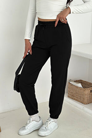 Kadın Bağcıklı Jogger Pantolon & Eşofman Altı – Sportif & Enerjik Stil