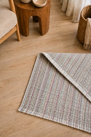 Doğal Jüt Kilim 80x150 cm | Örgü Dokulu Dekoratif Halı, Bohem Ev Dekorasyonu