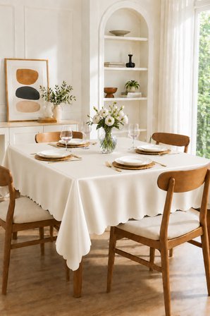 Bella Home 150x180 cm Petek Masa Örtüsü – Şık, Dayanıklı ve Dekoratif Tasarım