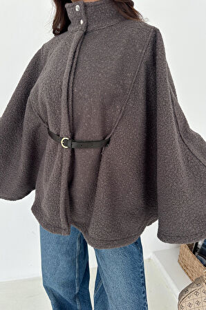 Kadın Kemerli Panço Kaban – Güçlü & Sofistike Stil