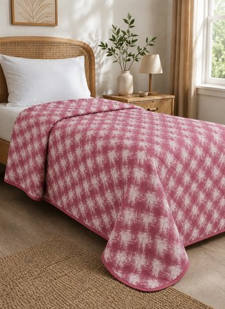 Düş Ağacı Tek Kişilik Çok Amaçlı Pike | 155x230 cm | Şık Tasarım, Hafif Yapı ve Yazlık Konfor