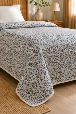 Düş Ağacı Çift Kişilik Çok Amaçlı Pike | 200x230 cm | Şık Tasarım, Hafif Yapı ve Yazlık Konfor