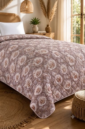 Bella Home Tek Kişilik 5D Yatak Örtüsü | 160x220 cm | Çok Amaçlı, Hafif ve Şık | Yazlık ve Mevsimlik