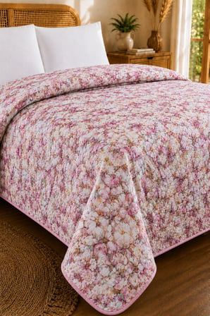 Bella Home Tek Kişilik 5D Yatak Örtüsü | 160x220 cm | Çok Amaçlı, Hafif ve Şık | Yazlık ve Mevsimlik
