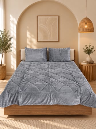 Bella Home Winter Dream Tek Kişilik Yorgan Seti | 155x215 cm | İnce, Hafif & Yumuşak | Şık Tasarım
