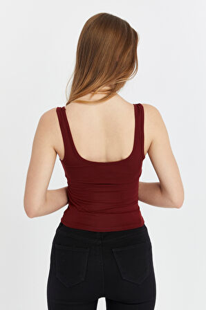 Kadın Geniş Askılı Likralı Body 3 lü Set