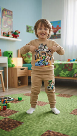 My Craft Erkek Çocuk Eşofman Takım - 2/8 Yaş - 31559