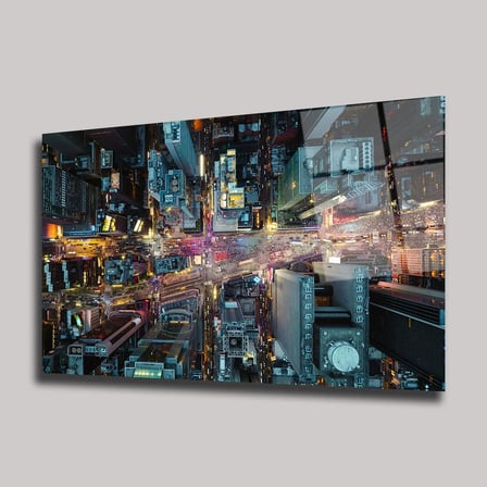 New York Times Square Cam Tablo 35x50 cm