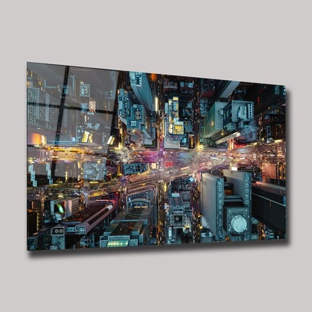 New York Times Square Cam Tablo 35x50 cm