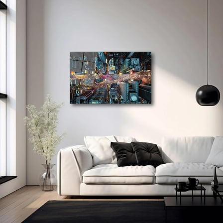 New York Times Square Cam Tablo 35x50 cm