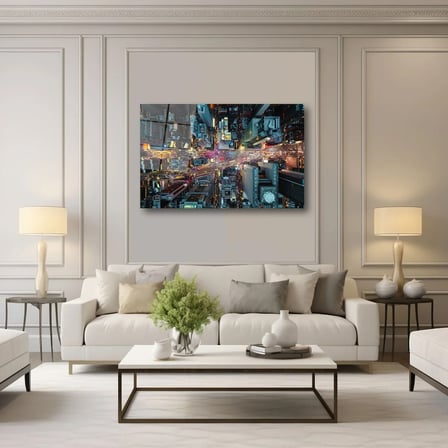 New York Times Square Cam Tablo 35x50 cm