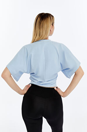 Kadın Bluz Yarasa Kollu