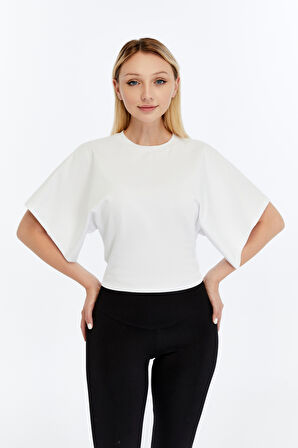 Kadın Bluz Yarasa Kollu