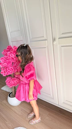 Balon Kol Etekli Kokoş Takım - 3/10 Yaş - 31744