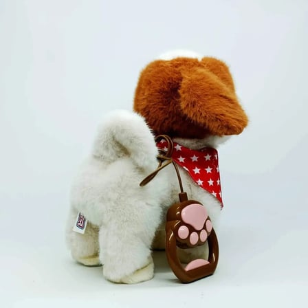 Sesli Işıklı Yürüyen Pilli kedi/Köpek Peluş Oyuncak