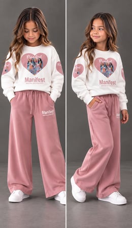 Manifest Kız Çocuk Eşofman Takım - 4/14 Yaş - 31916
