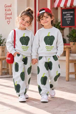 Mini Pepper 2’li Çocuk Takım - 2/8 Yaş - 31919